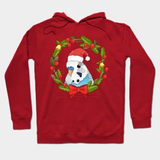 Christmas Budgie Hoodie